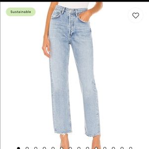 AGOLDE 90s mid rise loose fit jean